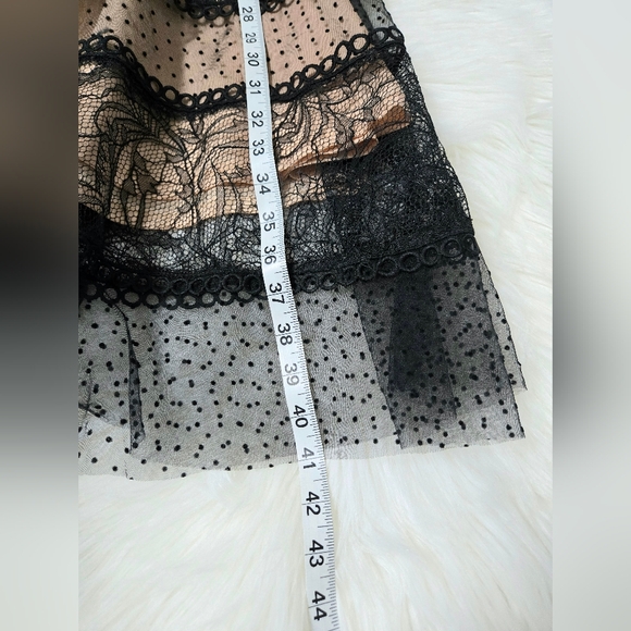 Black Lace Dress Size M - Picture 5 of 6